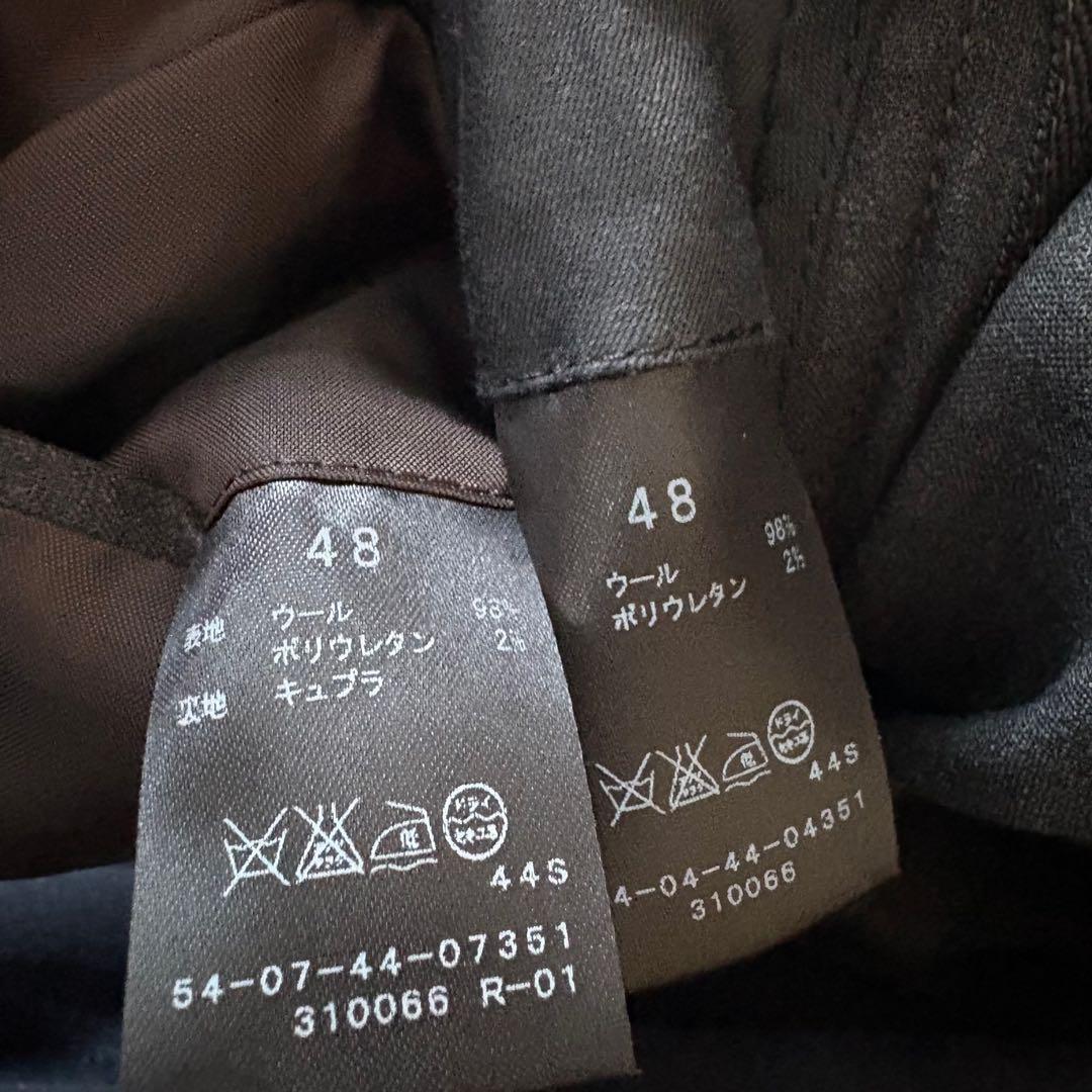 新品未使用　トゥモローランド　スーツ　セットアップ　グレー　L 48