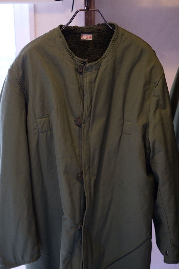 スウェーデン軍 M59 フィールドコート C50 ライナー付き