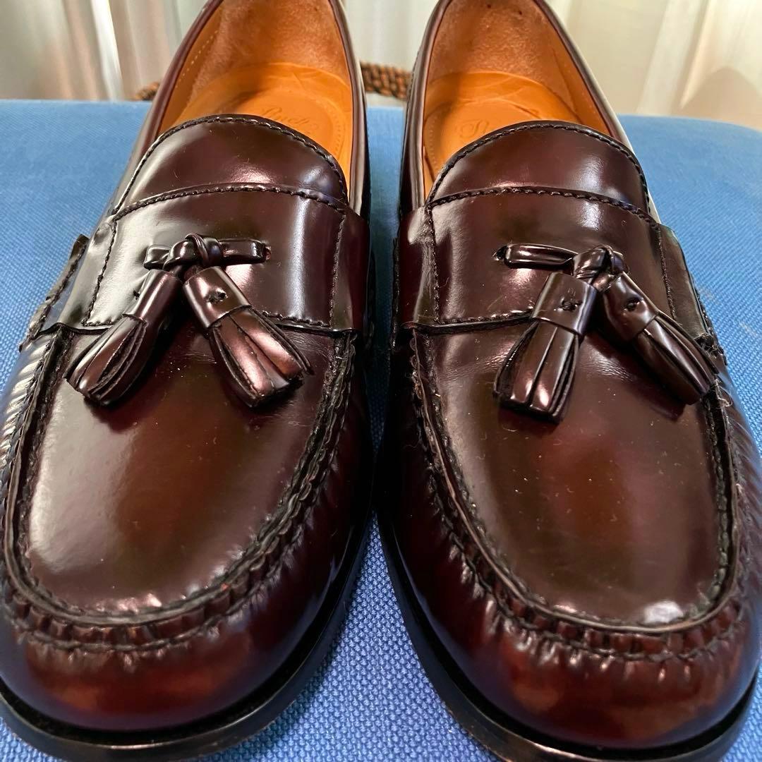 COLE HAAN コールハーン ピンチ タッセルローファー バーガンディ 茶