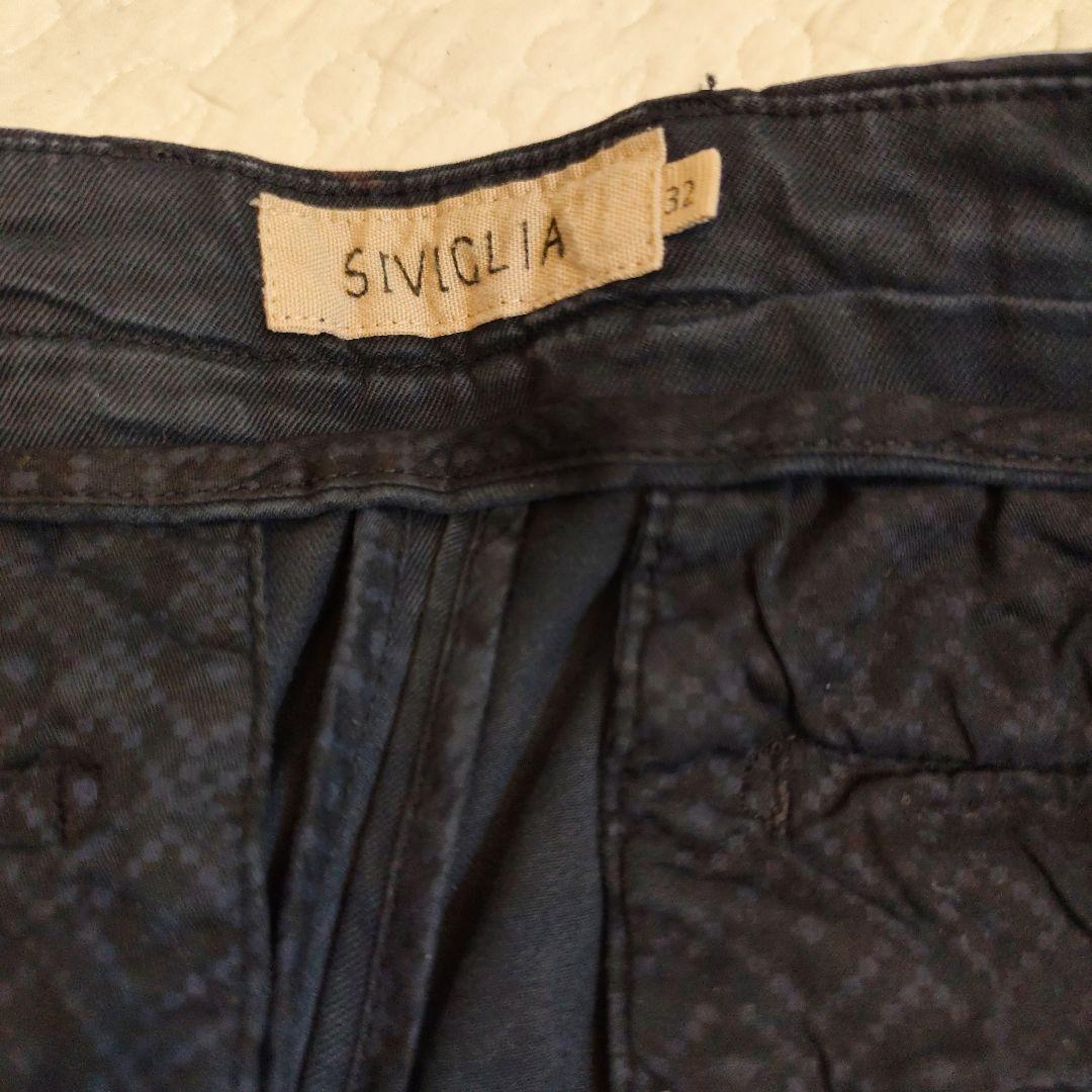 定価3.5万☆SIVIGLIA☆スリムテーパードパンツ☆32☆