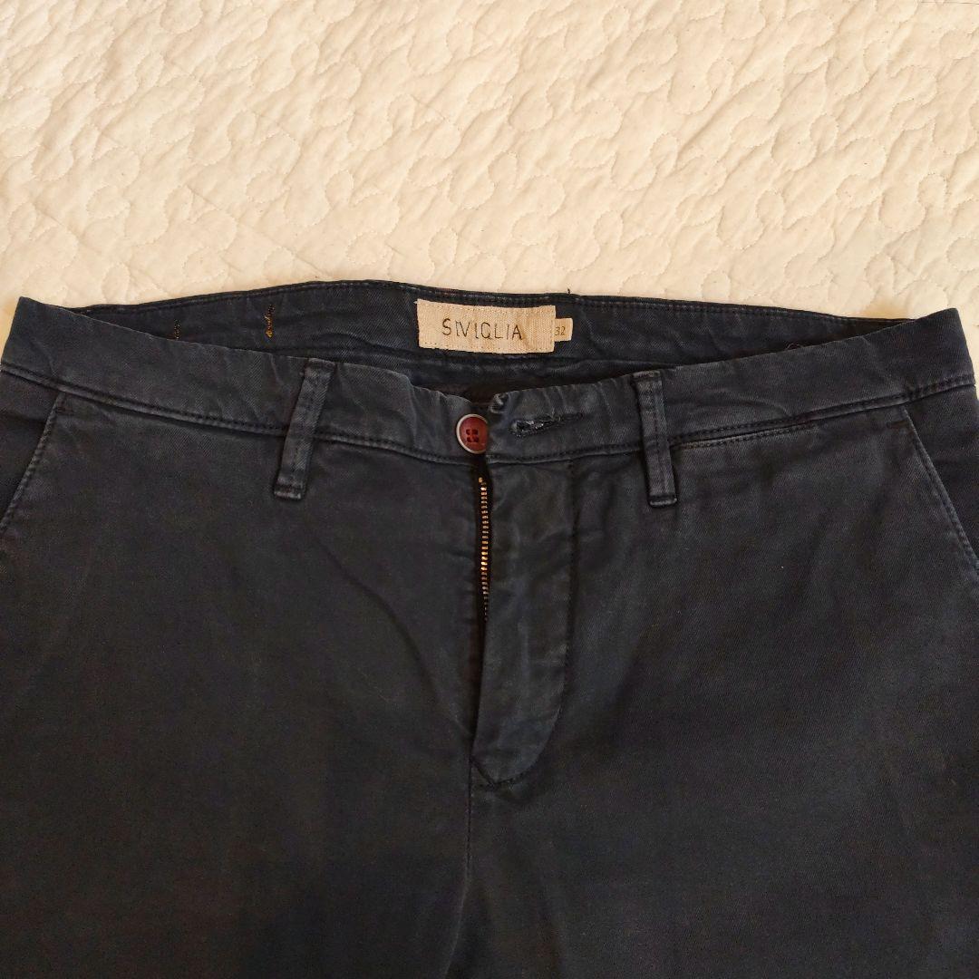 定価3.5万☆SIVIGLIA☆スリムテーパードパンツ☆32☆