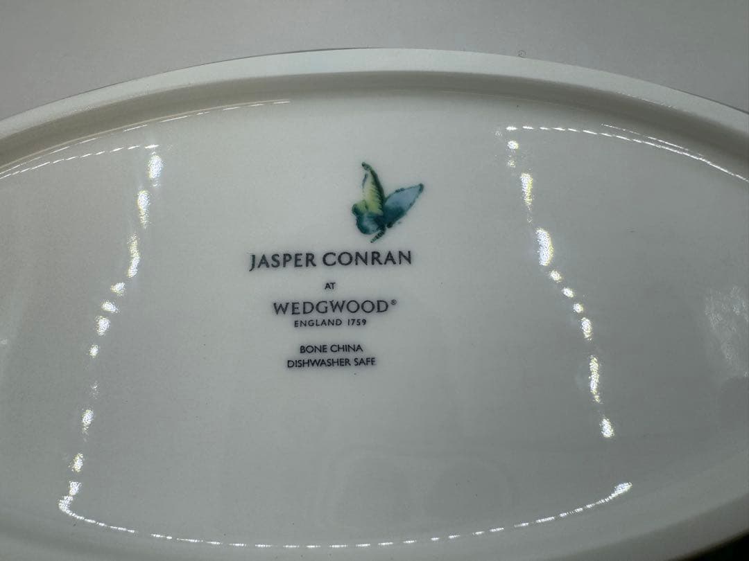 新品　ウェッジウッド ジャスパー・コンラン シノワズリ オーバルボール