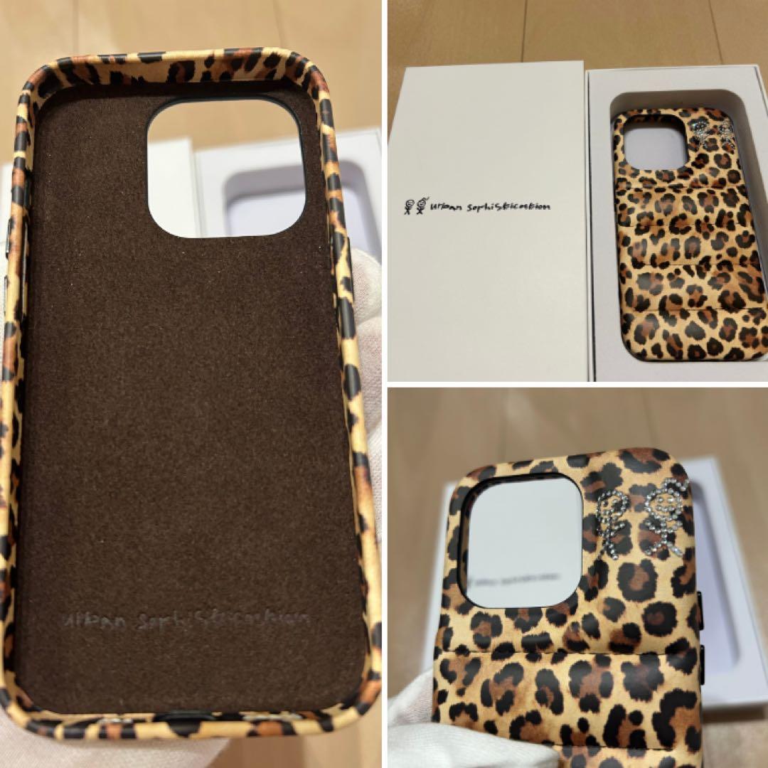 Urban Sophistication/iPhone15Proヒョウ柄残り1点
