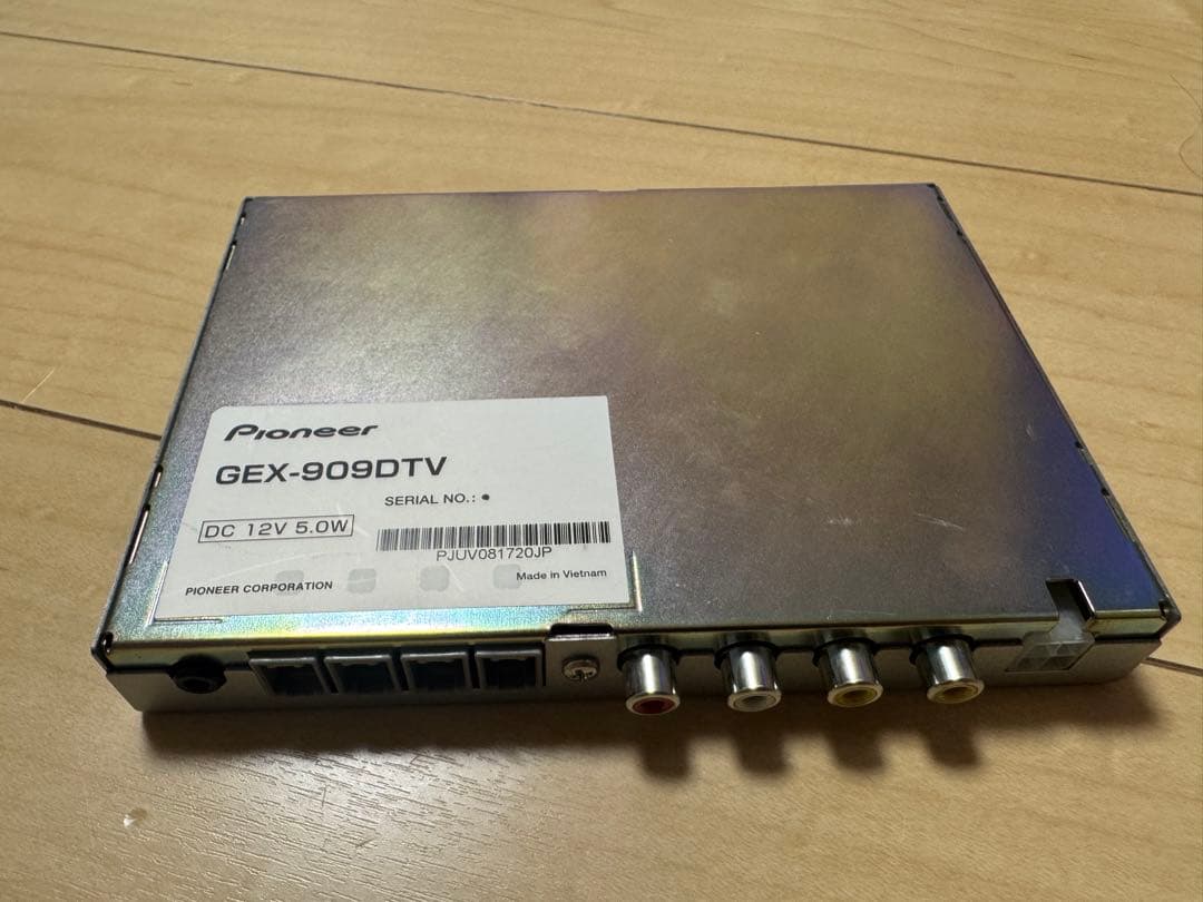 Pioneer carrozzeria GEX-909DTV 地デジチューナー