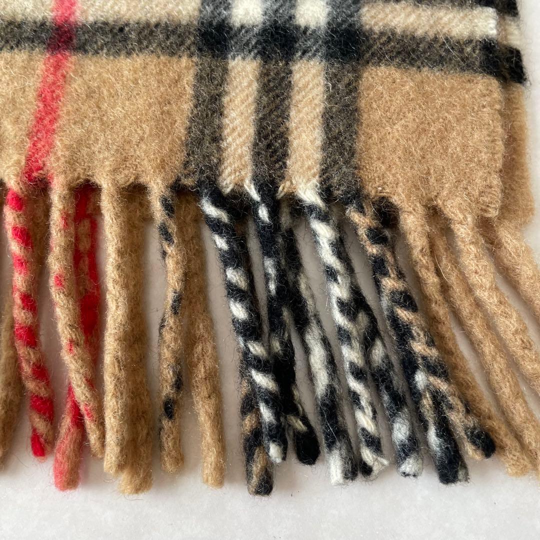 【美品】Burberrys バーバリー　ノバチェック カシミヤ100% マフラー