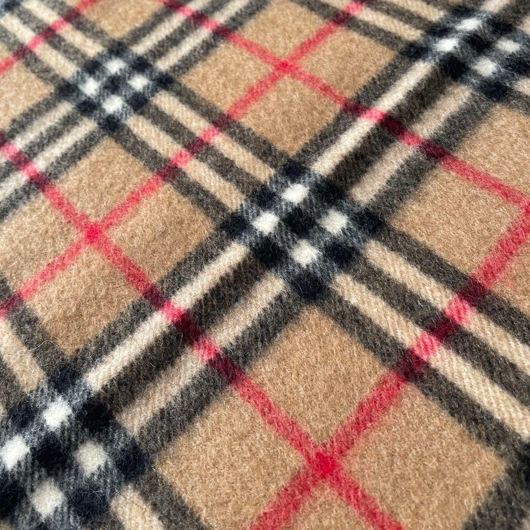 【美品】Burberrys バーバリー　ノバチェック カシミヤ100% マフラー