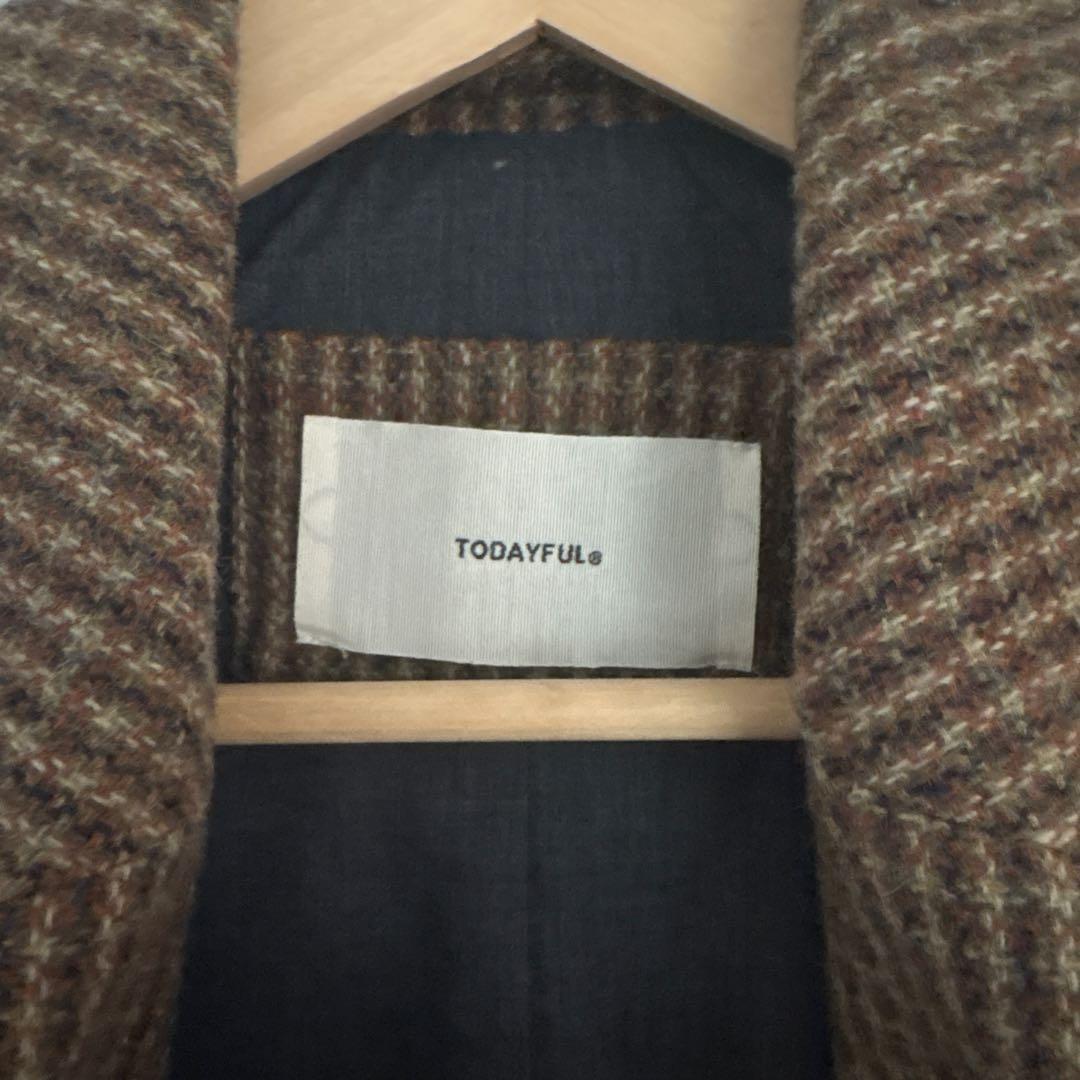 ジャケット・アウター TODAYFUL Wool100% Check Jacket 36
