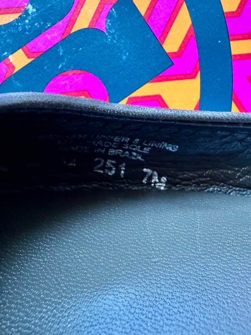 ✨美品✨TORY BURCHトリーバーチ　バレエフラットシューズ　ブロンズ　7