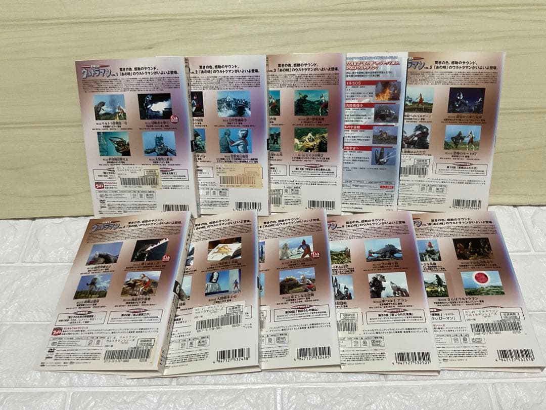 初代ウルトラマン DVD 全巻セット　レンタル落ち