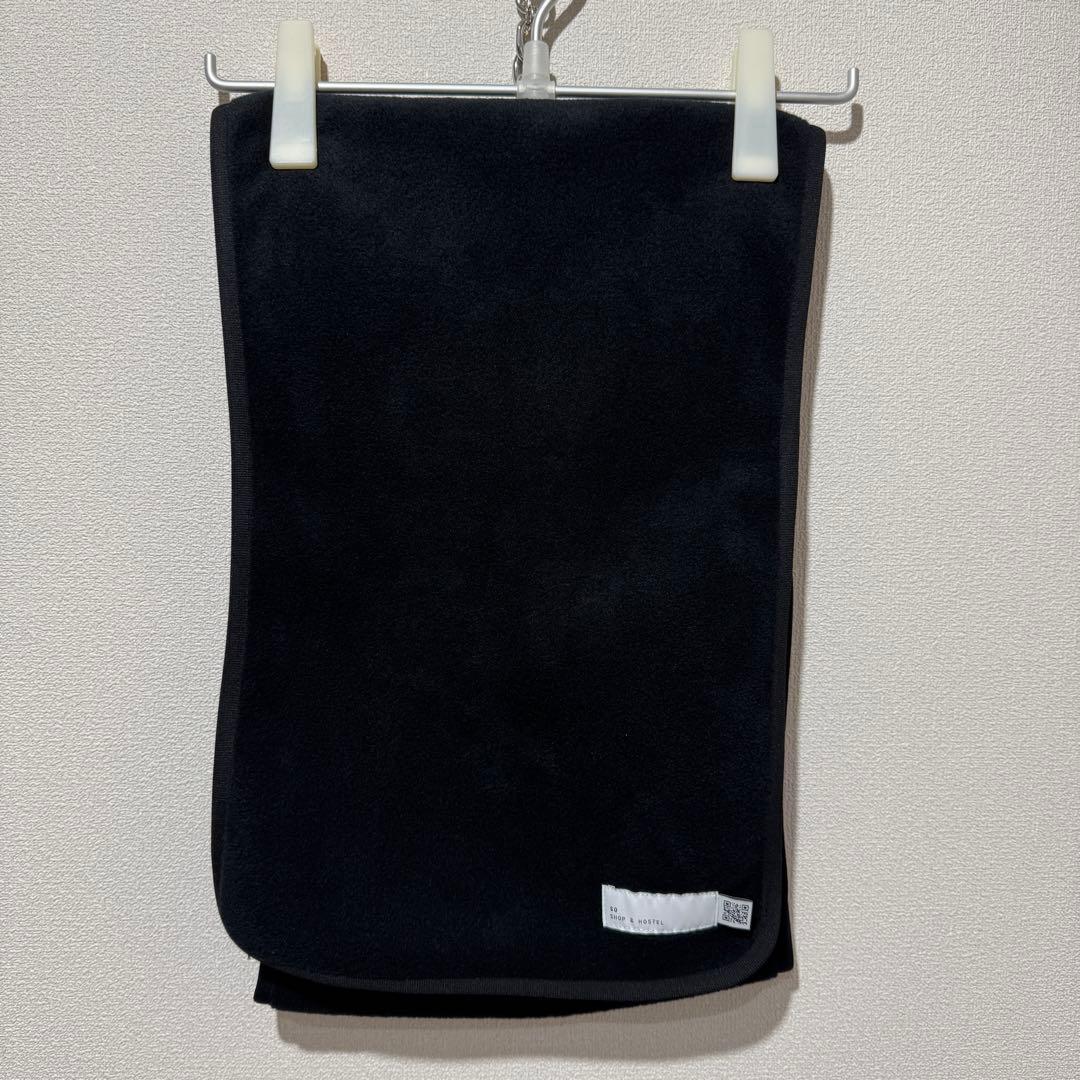 SO ORIGINAL FLEECE MUFFLER BLACK 黒 SFC