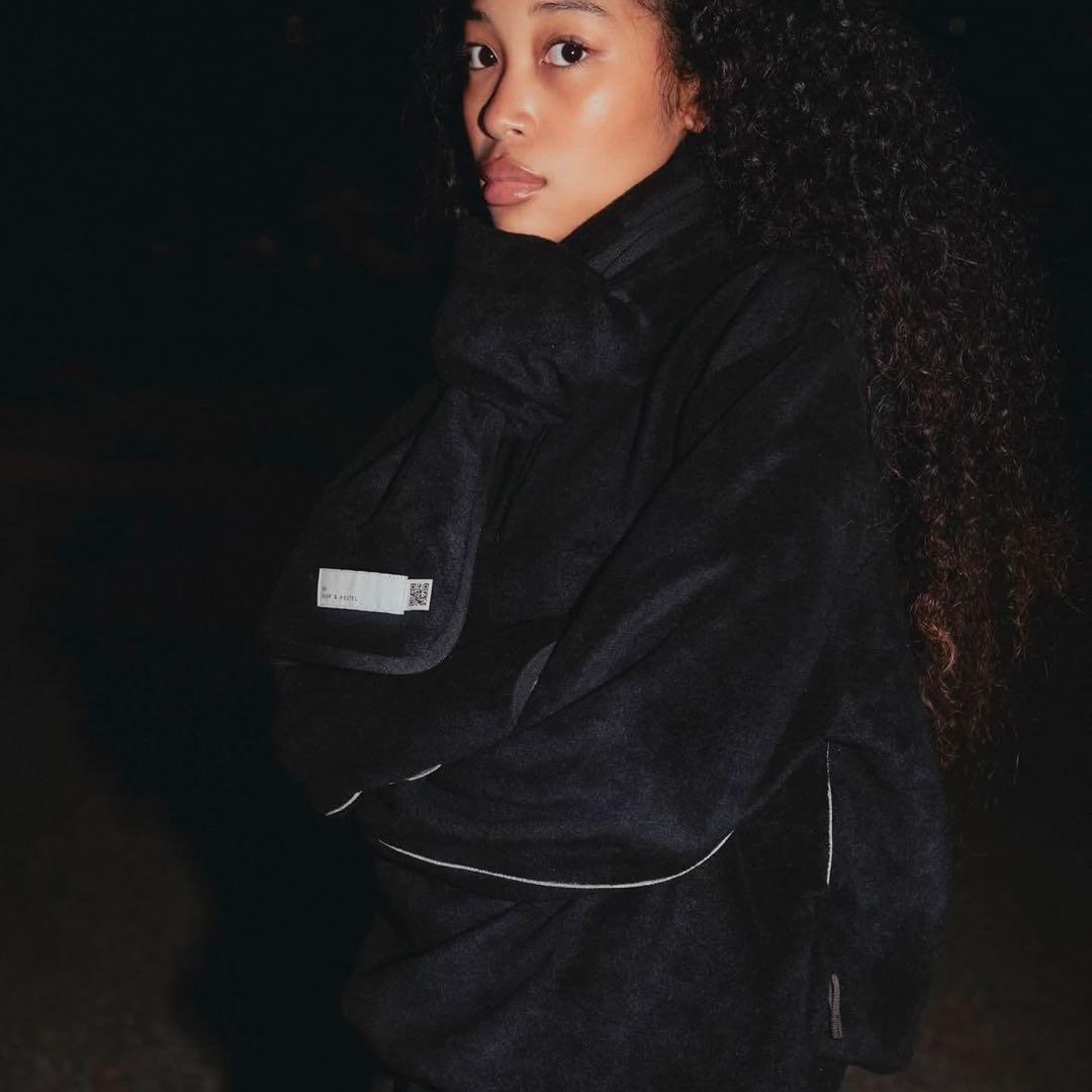 SO ORIGINAL FLEECE MUFFLER BLACK 黒 SFC