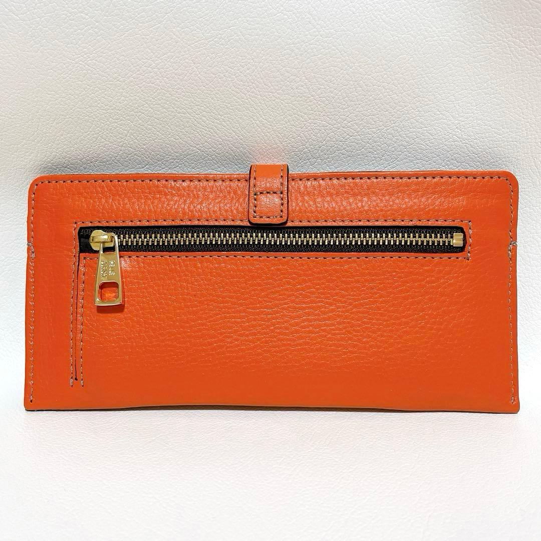 【新品未使用】ペレボルサ レネットグッズ スリムウォレット 長財布 トープ 牛革