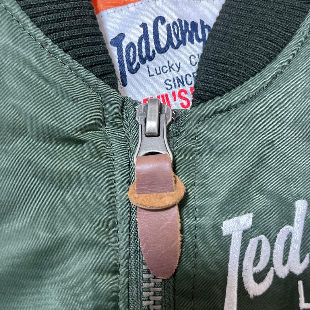 Ted Company MA-1 フライトジャケット オリーブグリーン