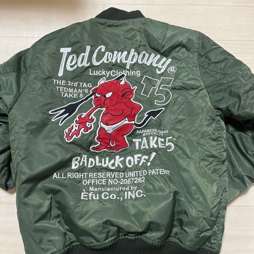 Ted Company MA-1 フライトジャケット オリーブグリーン