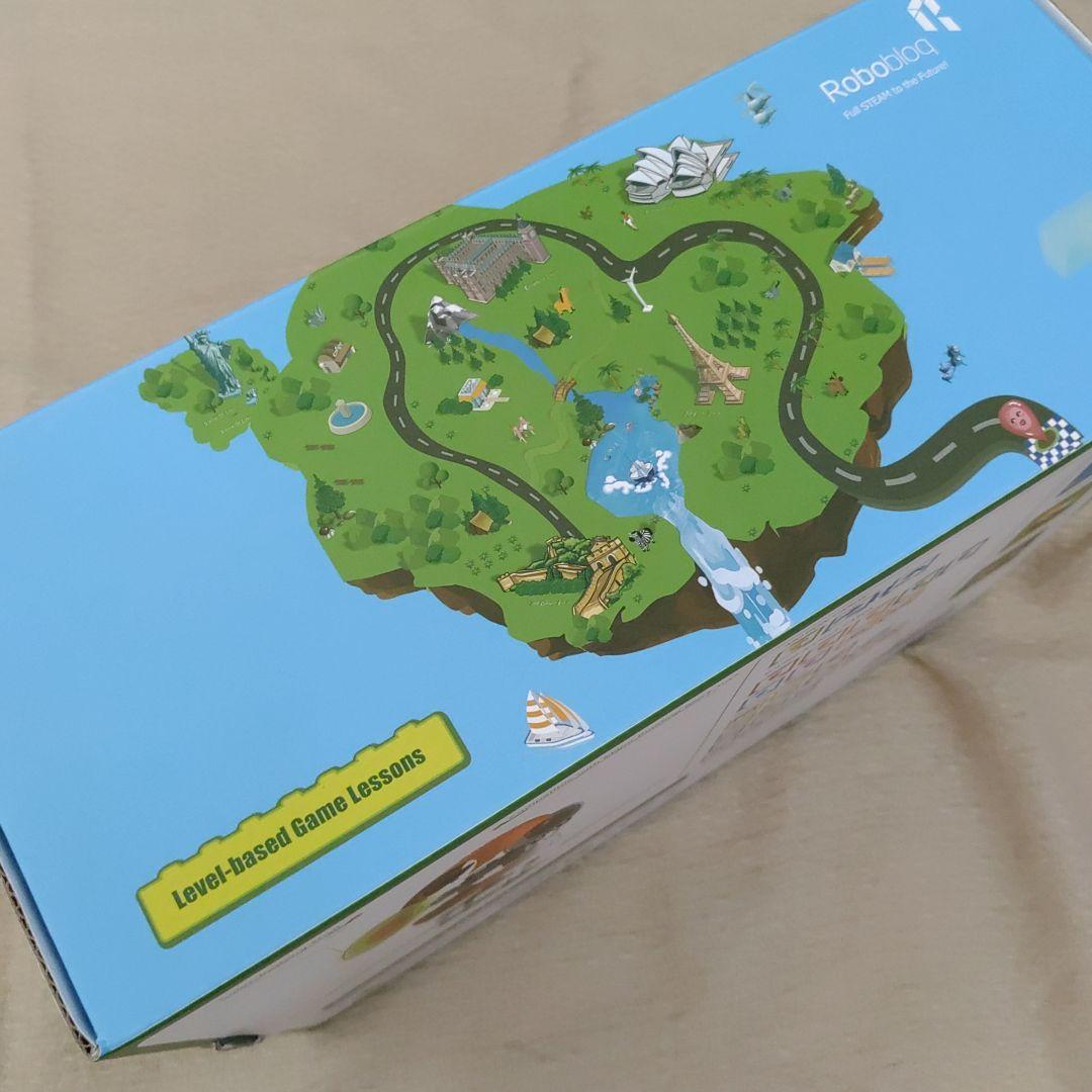 ★幼児教材 学習ブック Robobloq Qobo 基本セット 5歳以上 青