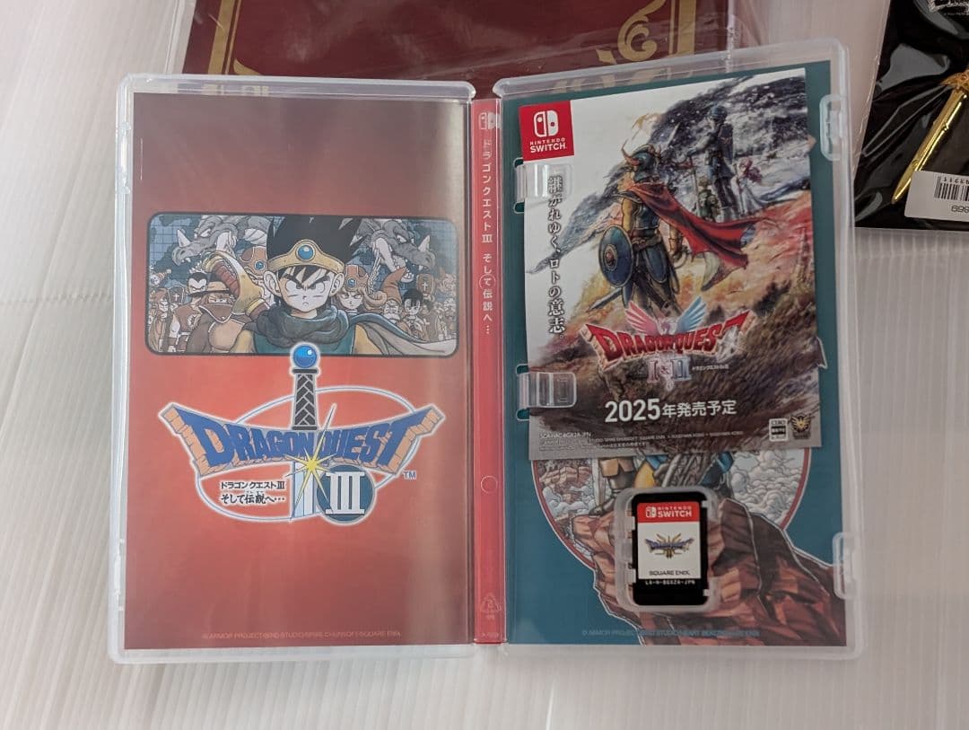 【匿名配送】Switch版 ドラクエ3 HD-2D 特典付き+ガイドブック付き