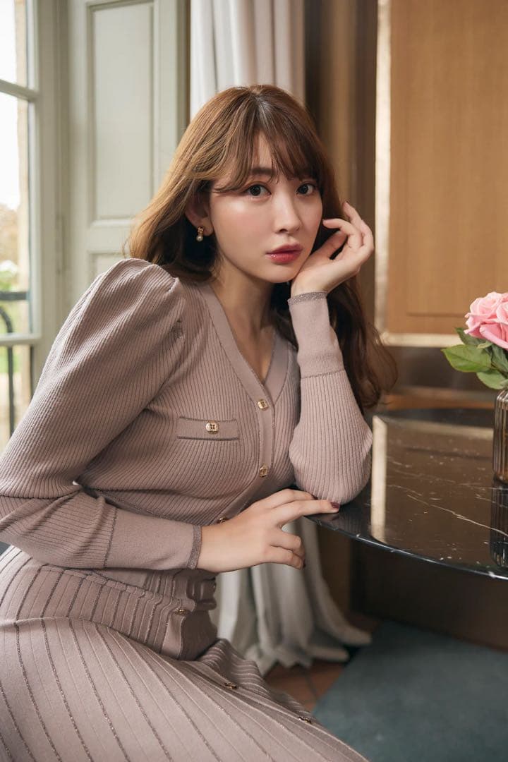 Herlipto☆Suite Room Knit Long Dress M