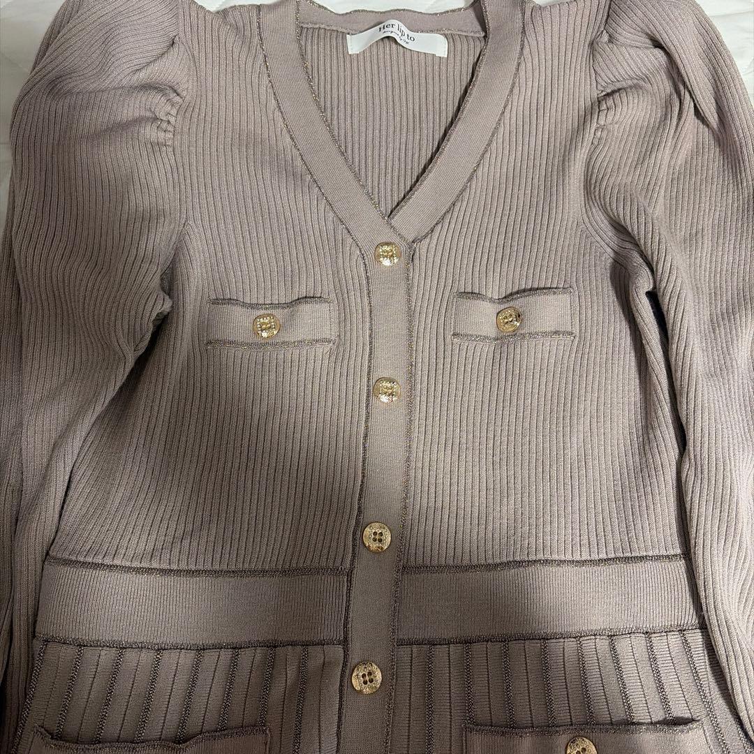 Herlipto☆Suite Room Knit Long Dress M