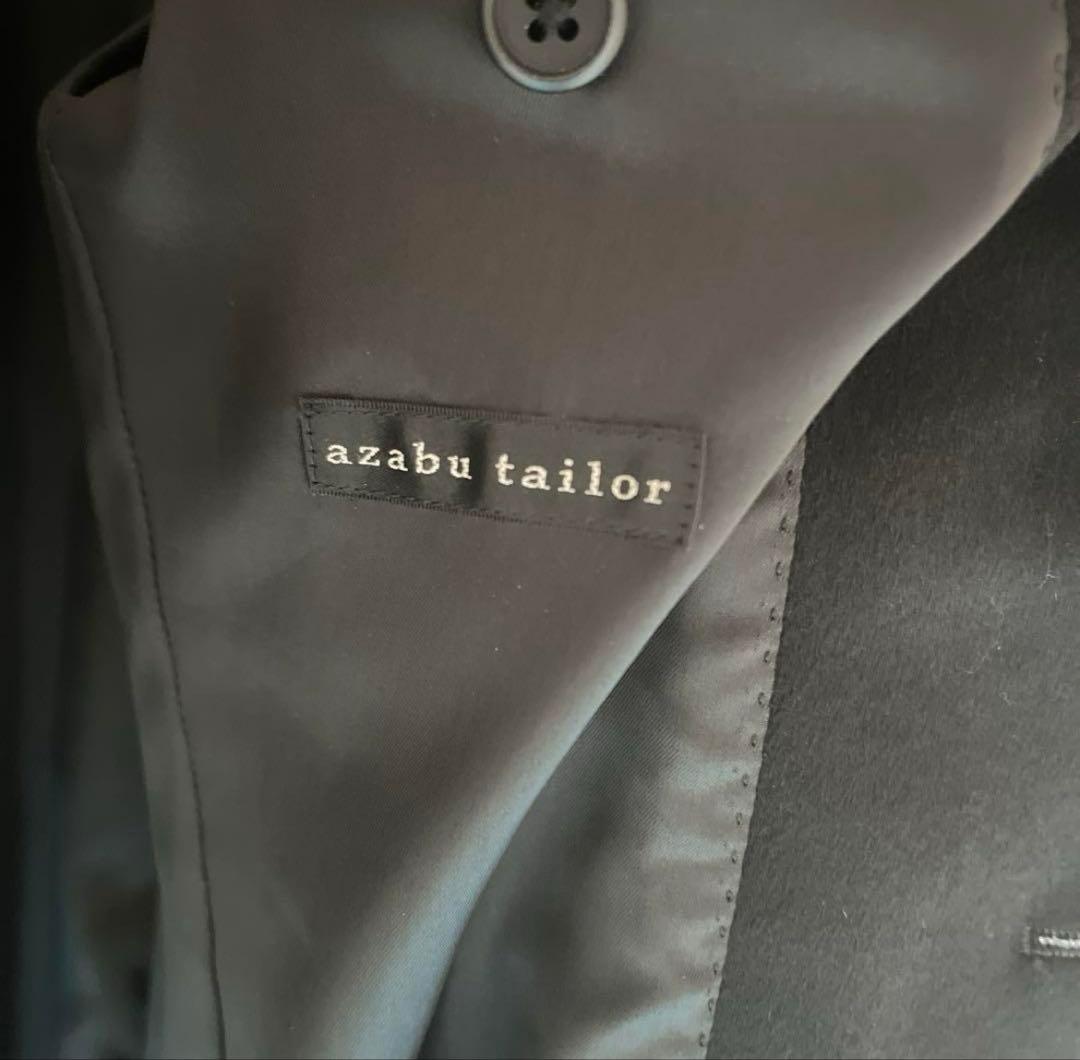 【ロロピアーナ】Azabu tailor チェスターコート　ブラック　ビジネス