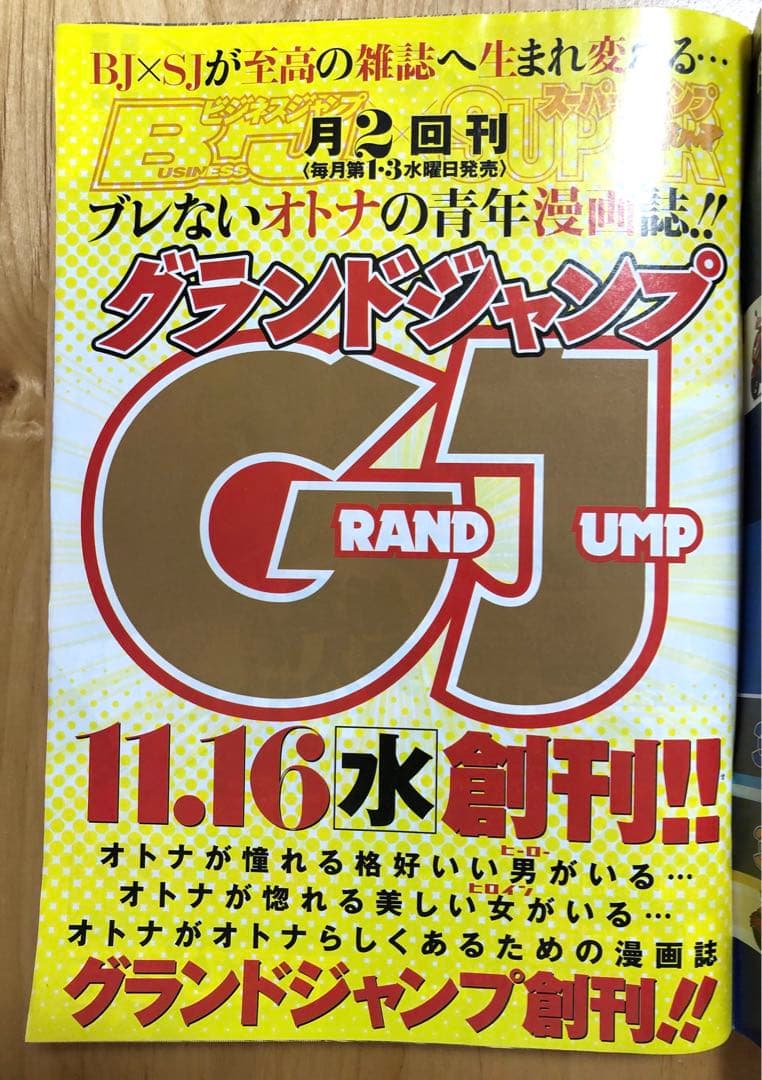 最終号【ビジネスジャンプ2011】11月2日 No.21•22合併号　集英社