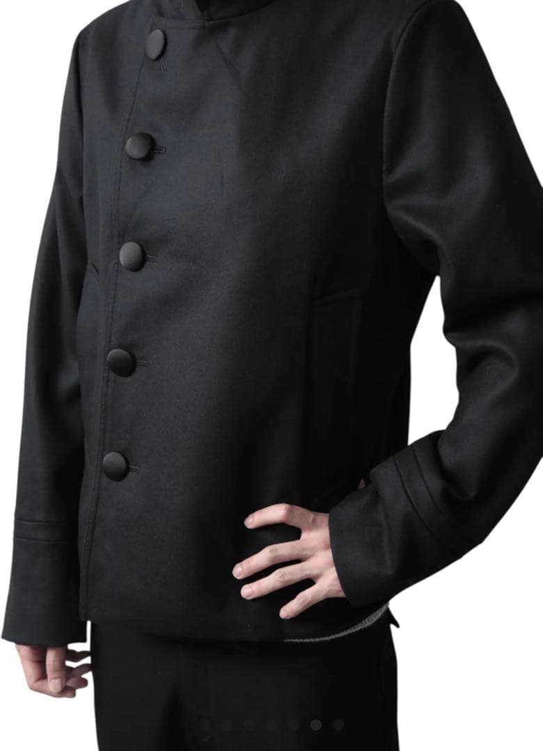 ORIMI UNIFORM PEA COAT ブラック