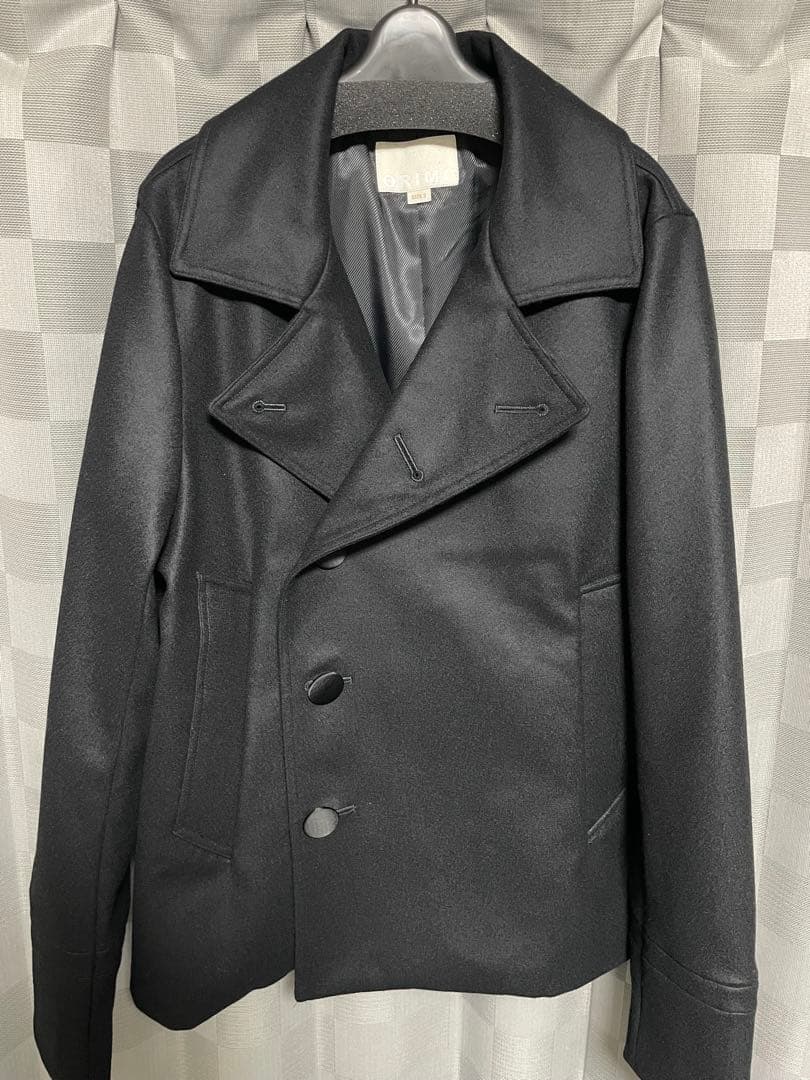 ORIMI UNIFORM PEA COAT ブラック