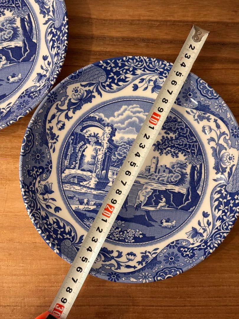 スポード　ブルーイタリアン　パスタボウル　4枚セット