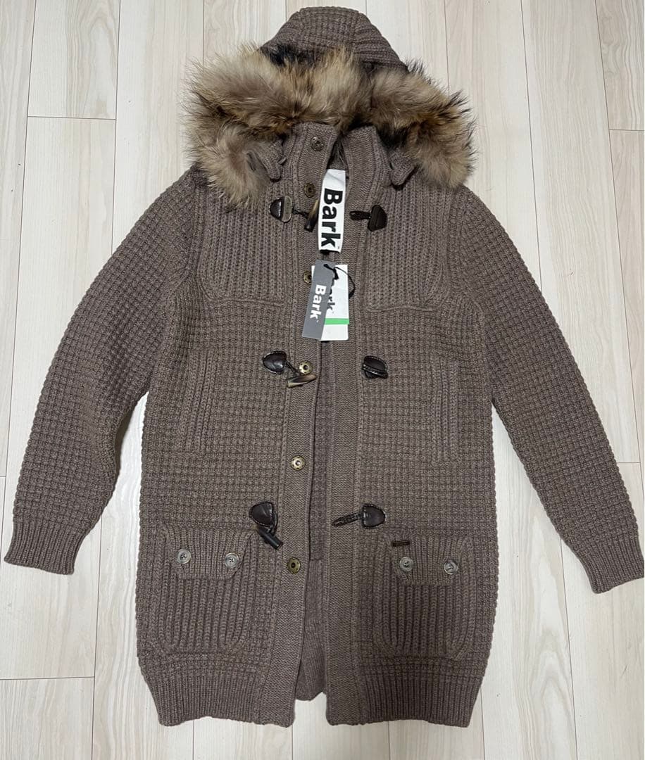 Bark ニットダッフルコート