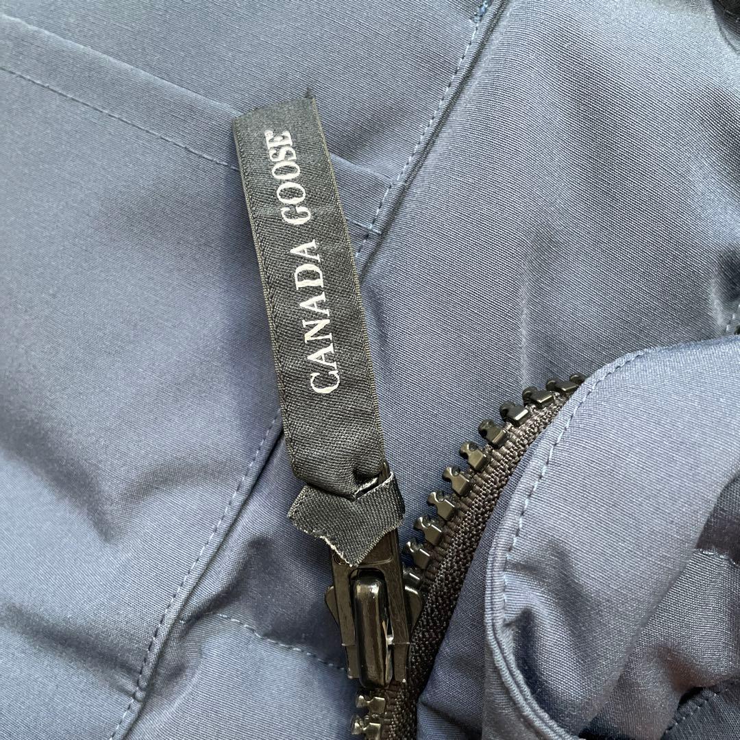 値下げコメント歓迎　　ダウンベスト　グレーネイビー