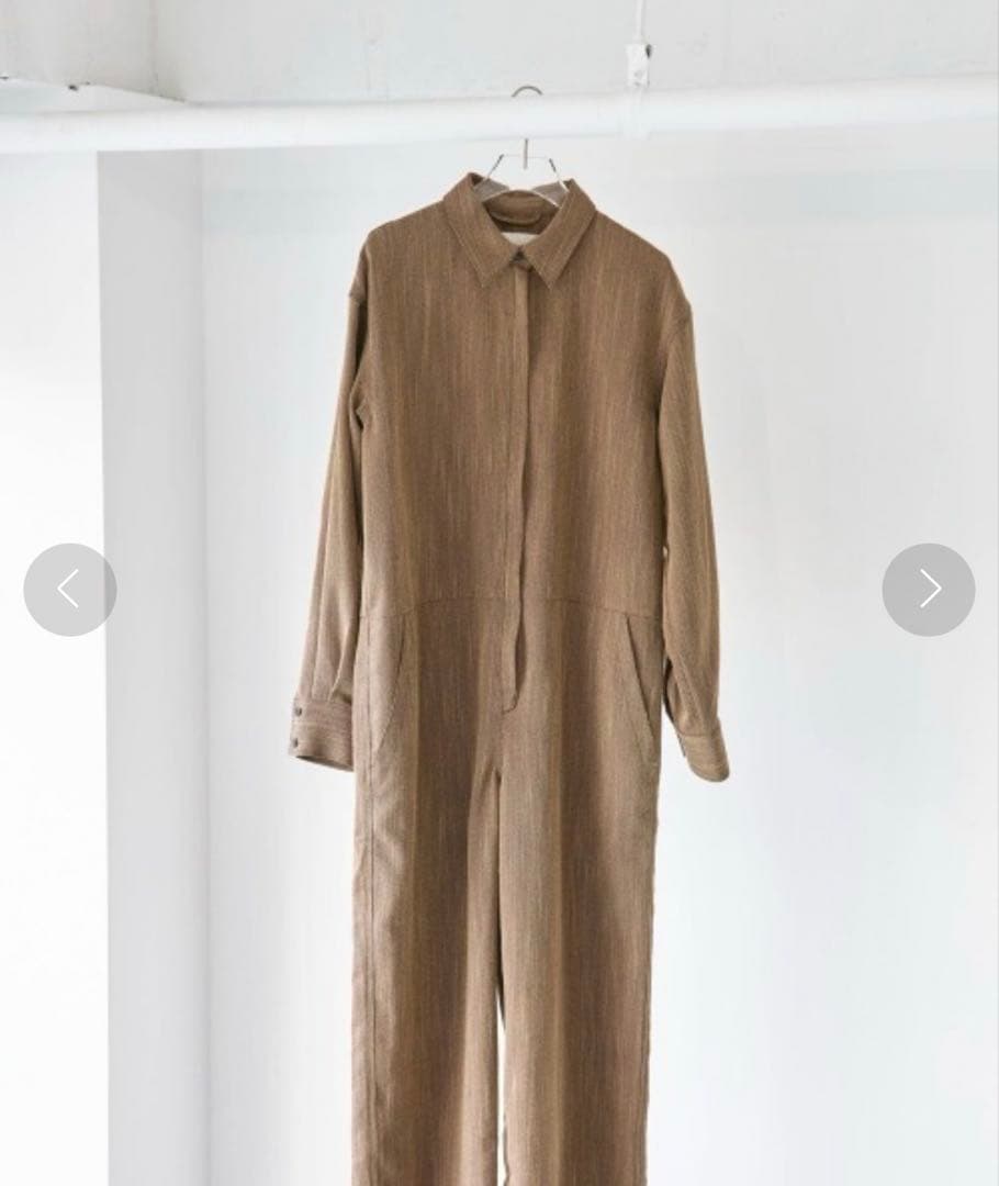 todayful ヘリンボーン シャツ コンビネゾン　トゥデイフル