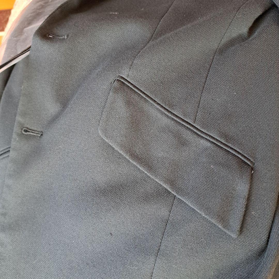 5351 メンズ スーツ サイズ2 黒　ジャケットとパンツのセット