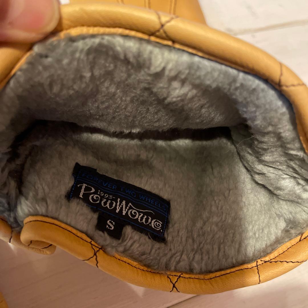 冬用　バイクグローブ　PowWow パウワウ　グローブ　Sサイズ