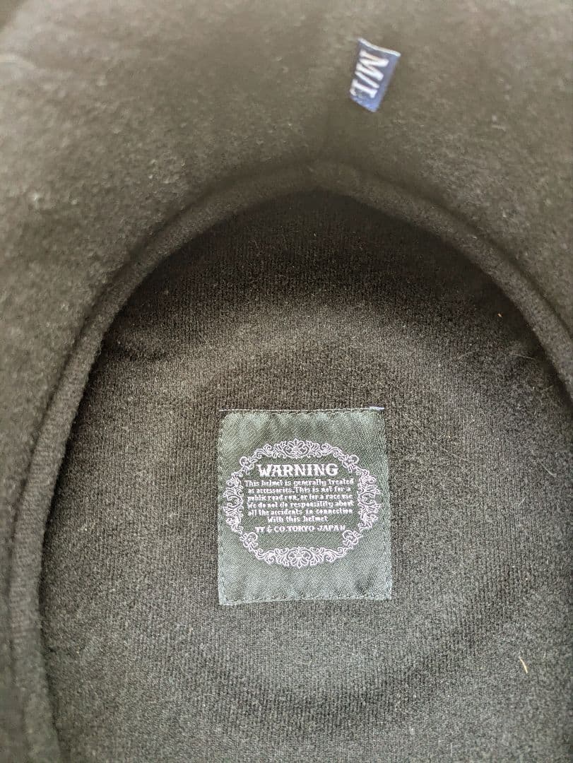 値下げ 美品TT&CO ヘルメット イーグルロードハーフ マッドブラック