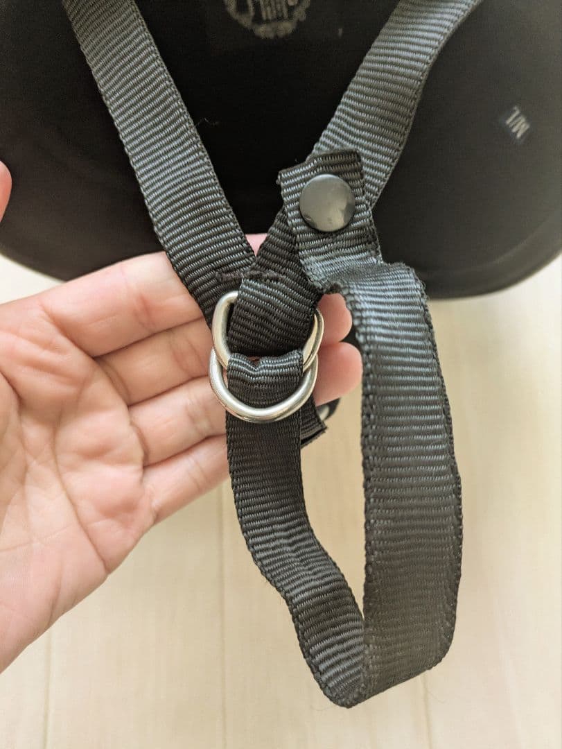 値下げ 美品TT&CO ヘルメット イーグルロードハーフ マッドブラック