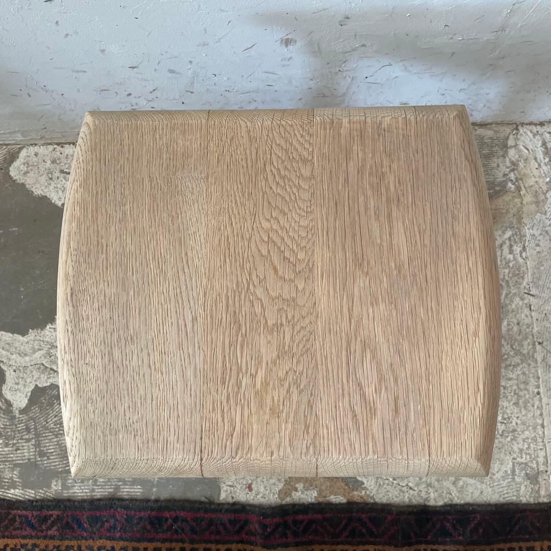 ビンテージ　サイドテーブル ベッドサイドテーブル　小　剥離