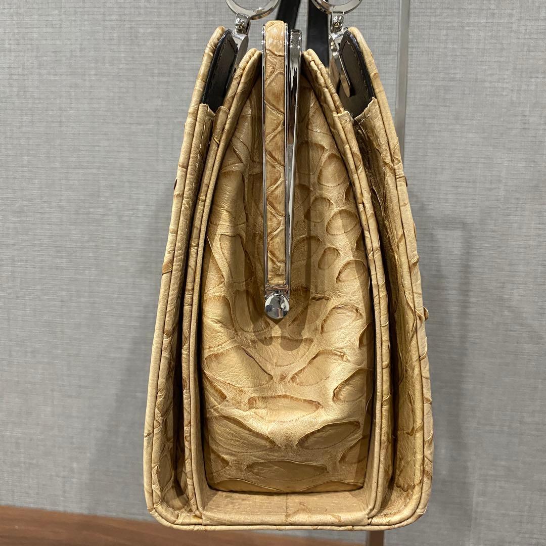 和装用バッグ クリーム色