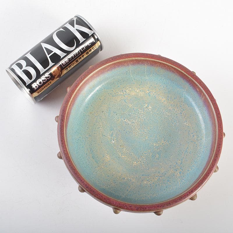 天馬　中国　釣窯　窯変釉　鉢　C　7707E