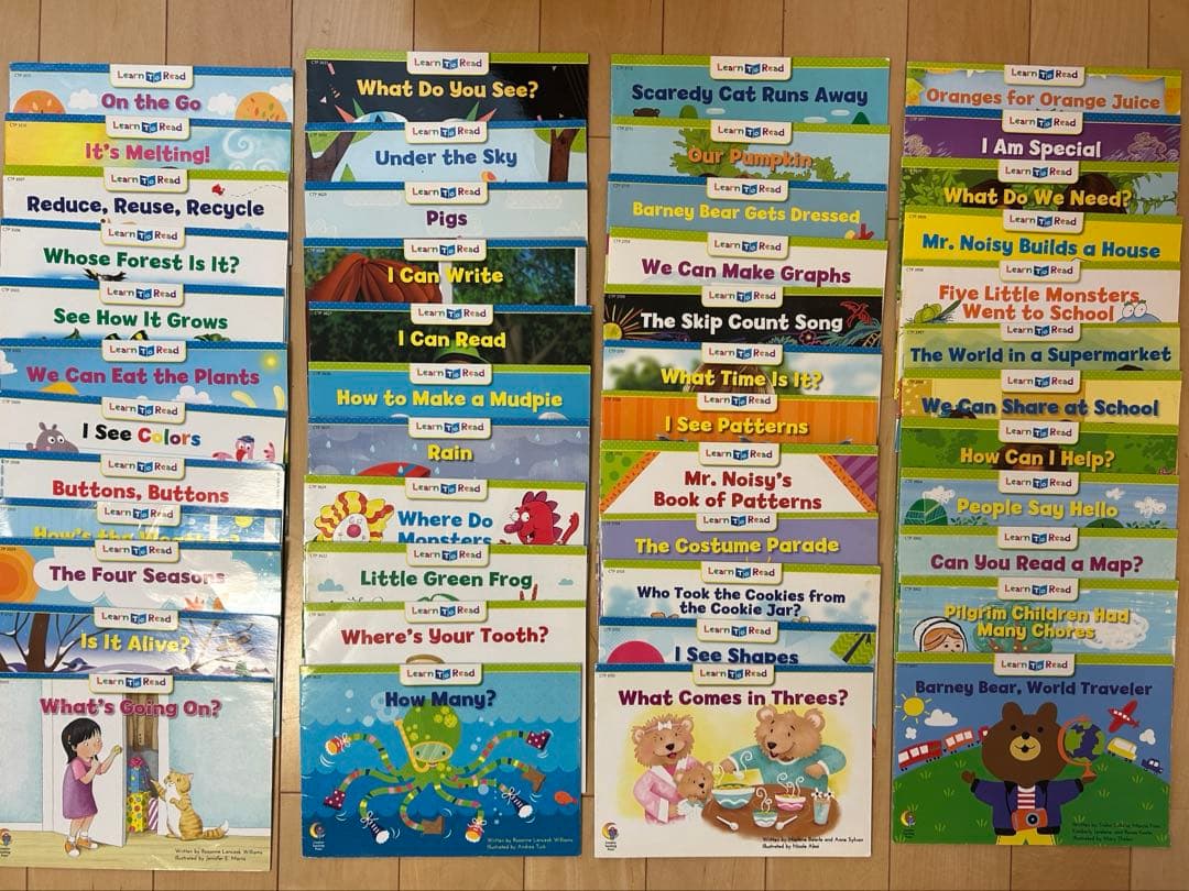Learn to Read Book Series セット