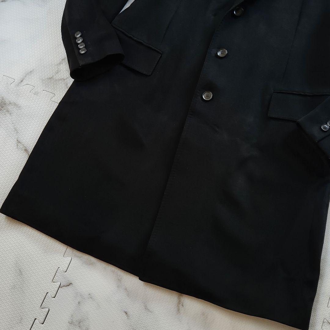 幻のXXXXL✨HUGO BOSS チェスターコート コロンボ カシミヤ 黒