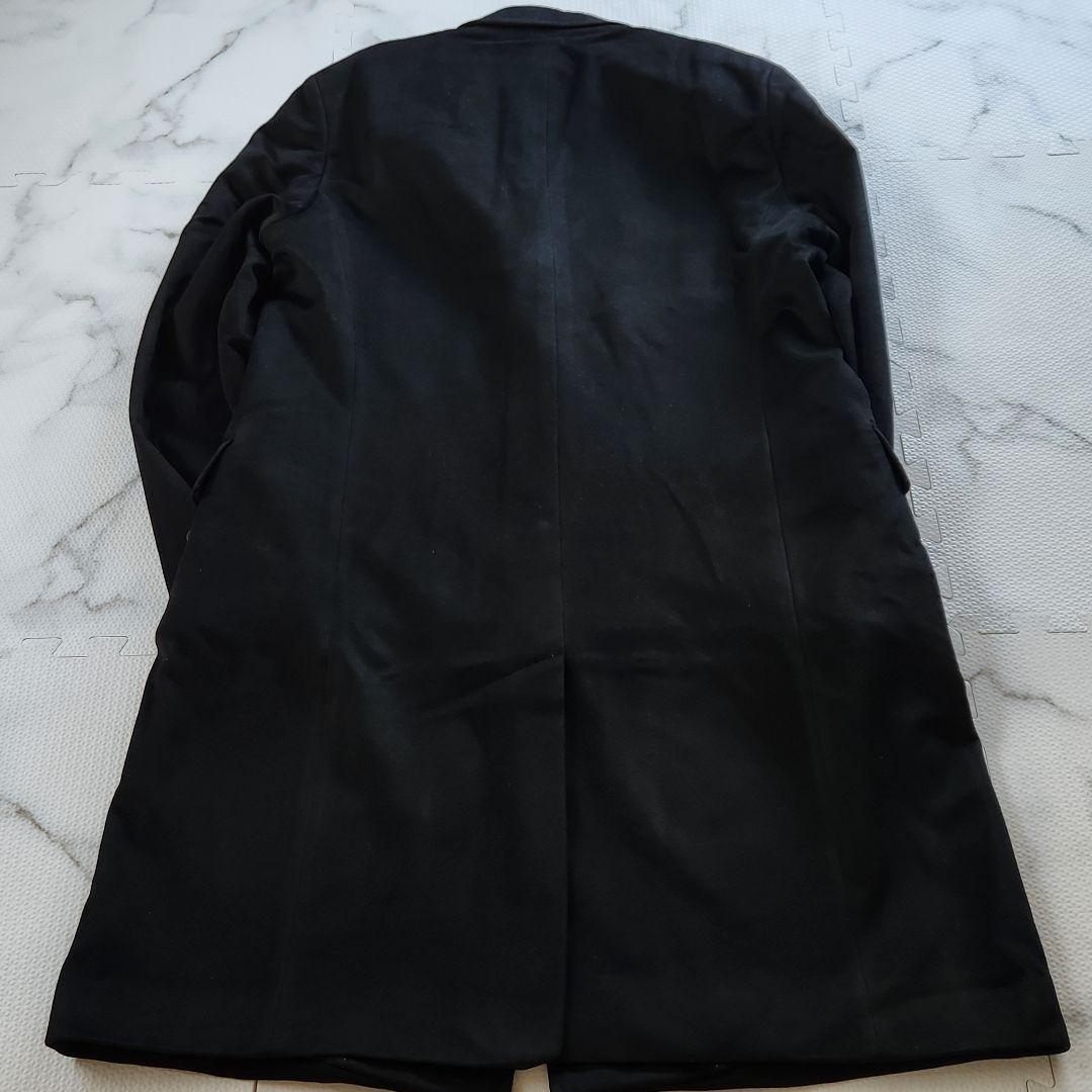 幻のXXXXL✨HUGO BOSS チェスターコート コロンボ カシミヤ 黒