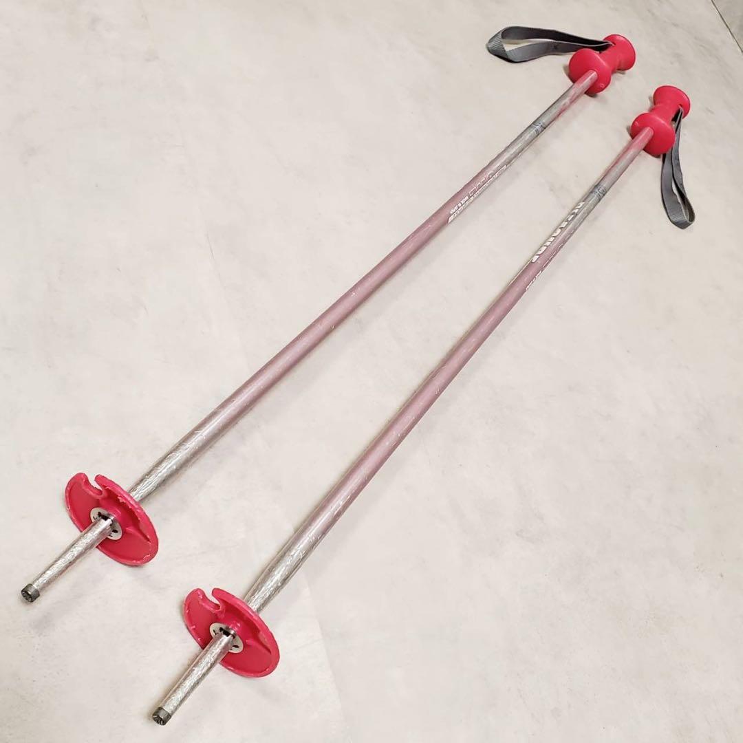 【スキー4点セット】Pure Conscious 130cm HELD 20cm