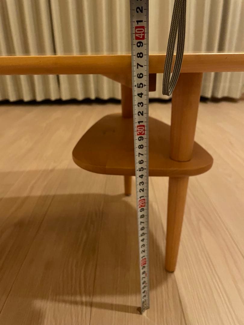 KEYUCA ケユカ ミースローテーブル 天然木 無垢材 ナチュラル