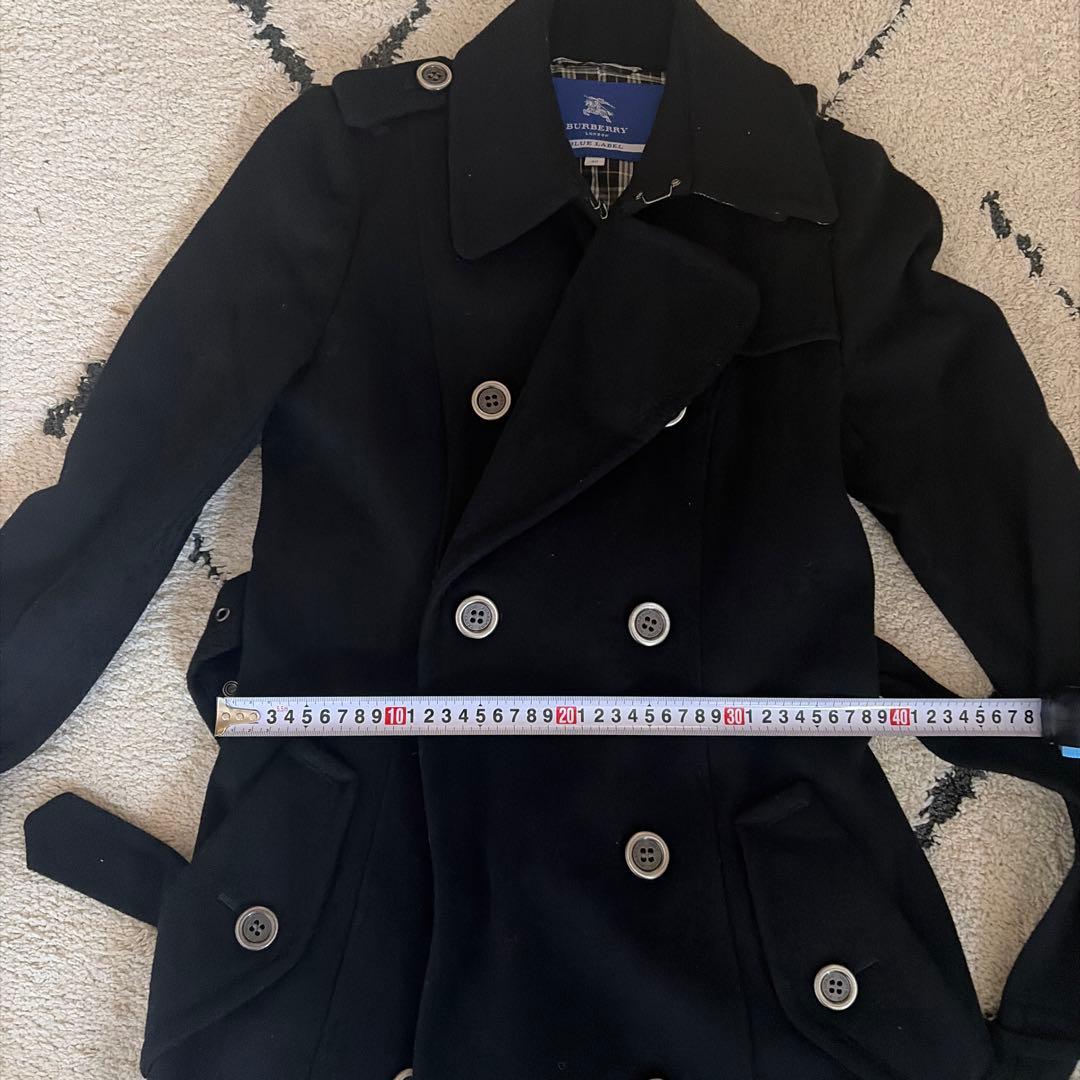 ✨️miyabi✨️様売約分カシミヤ混BURBERRY ブラック コート