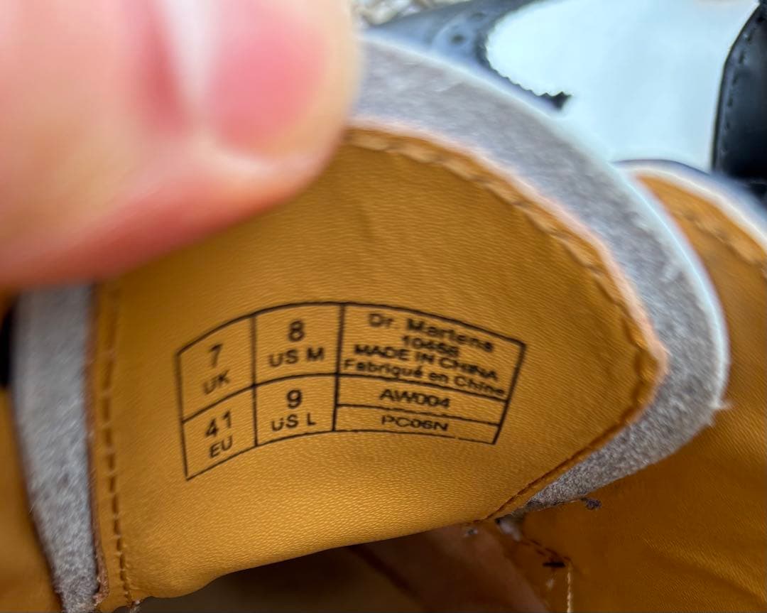 【希少・廃番】Dr.Martens AW004 バイカラー ウィングチップ