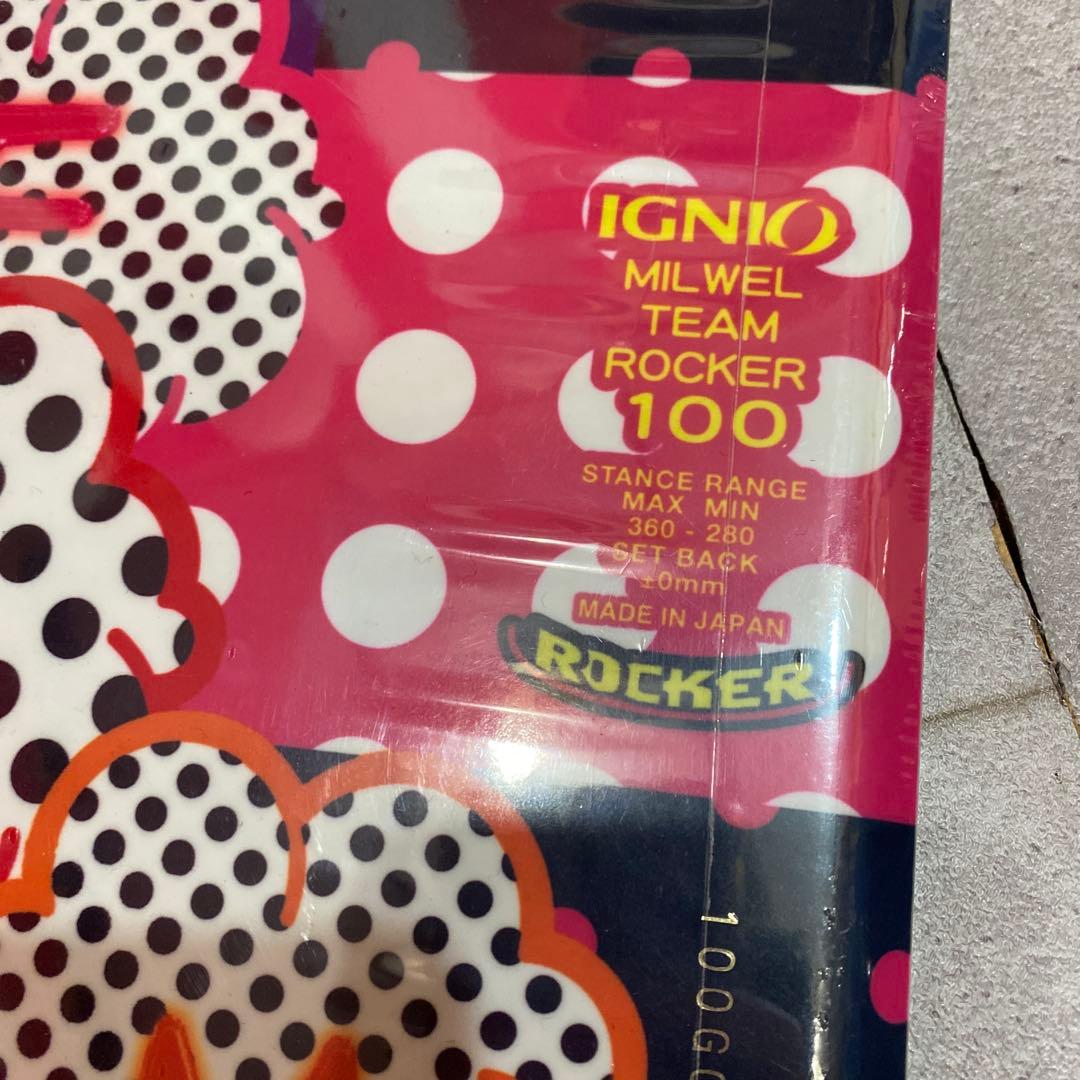 ★IGNIO ROCKER イグニオ　未使用品　スノーボード　板　キッズ　ボード
