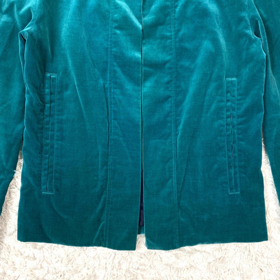 Y's bis LIMI ベロアジャケット グリーン M B2797