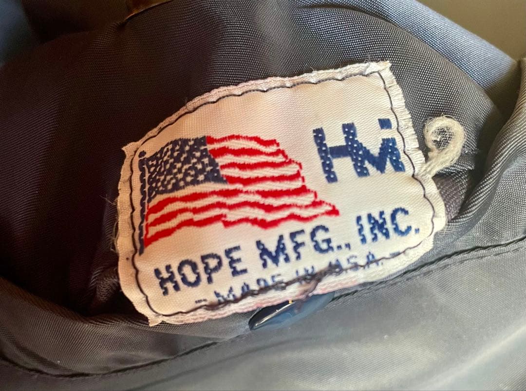 HOPE MFG. B-15Cネイビー フライトジャケット(ヴィンテージ品)