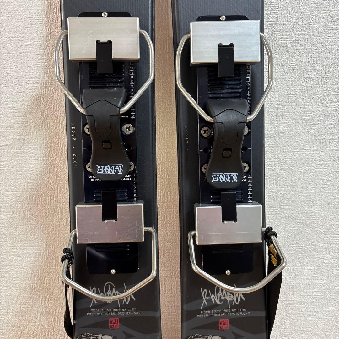 希少　ショートスキー スキーボード LINE 97cm 美品　武将