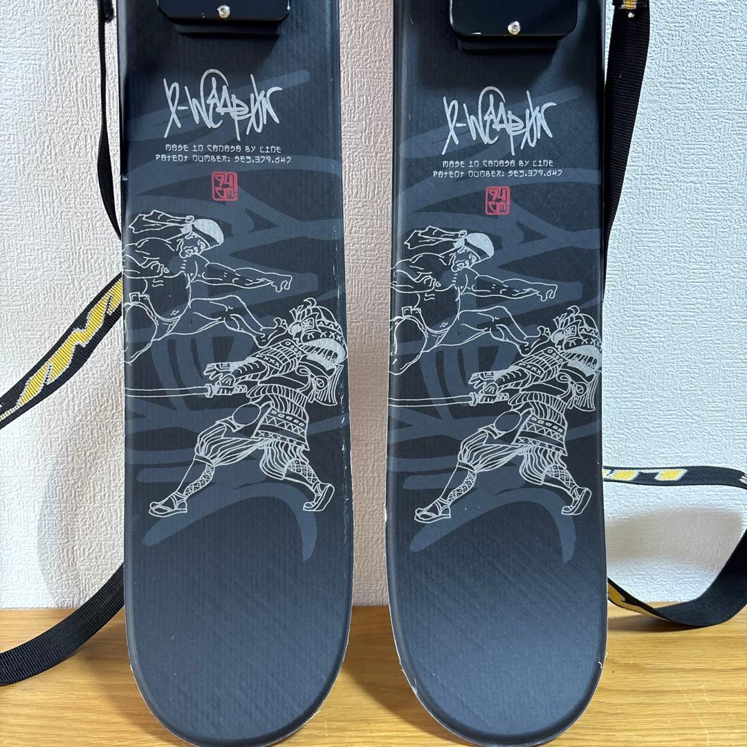 希少　ショートスキー スキーボード LINE 97cm 美品　武将