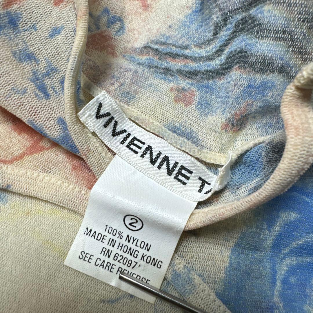 VIVIENNE TAM 総柄 パワーネット トップス 2
